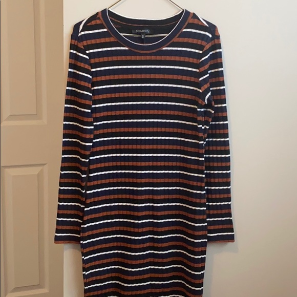 Business Casual MIDI Long Sleeve Dress - Picture 1 of 6